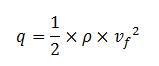 Formule de la pression dynamique